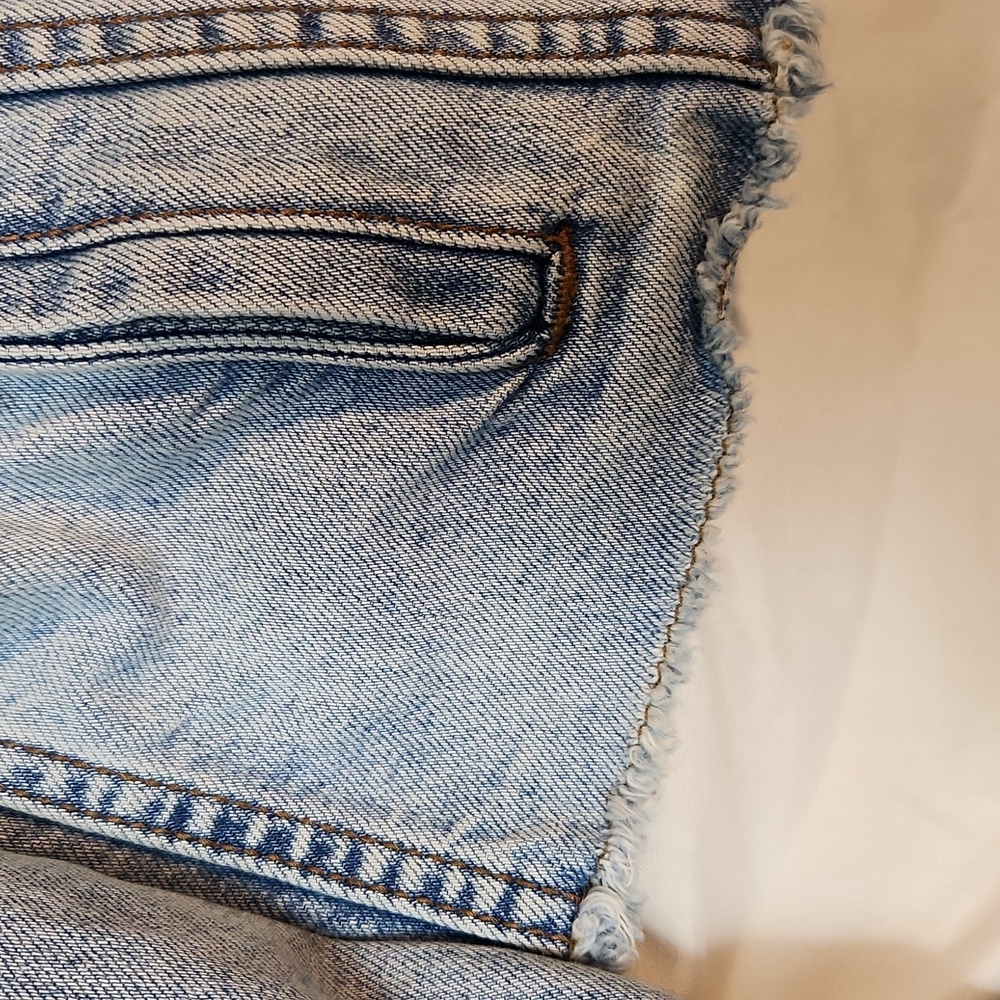 Banana republic Denim Jean  Hawhew Hem And CollarJacket - Picture 3 of 9
